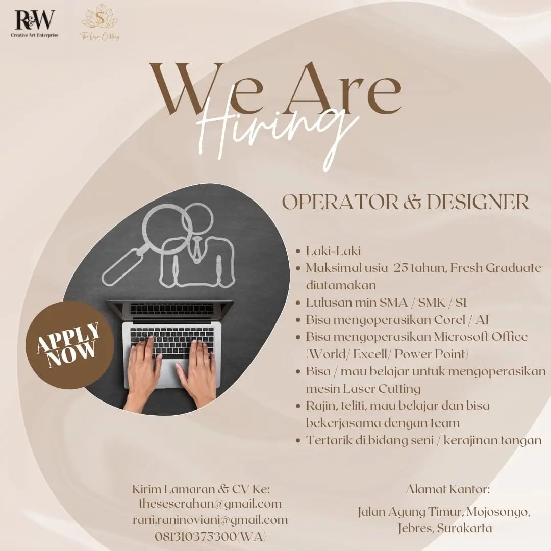 Lowongan Kerja 2022 Team The Seserahan di Solo - INFO LOKER SOLO