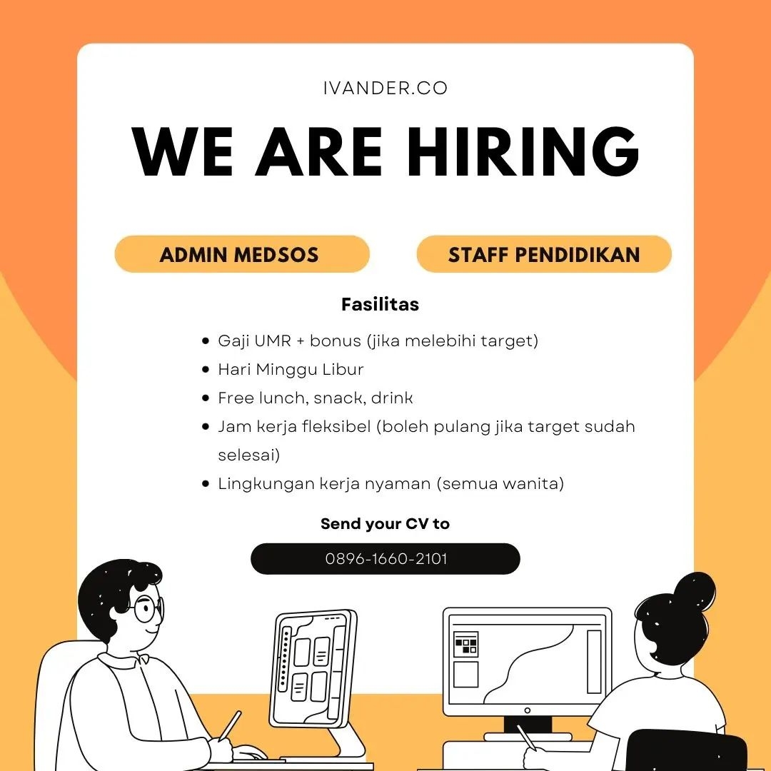 Lowongan Kerja Mei 2022 Team IvanderCo di Solo - INFO LOKER SOLO