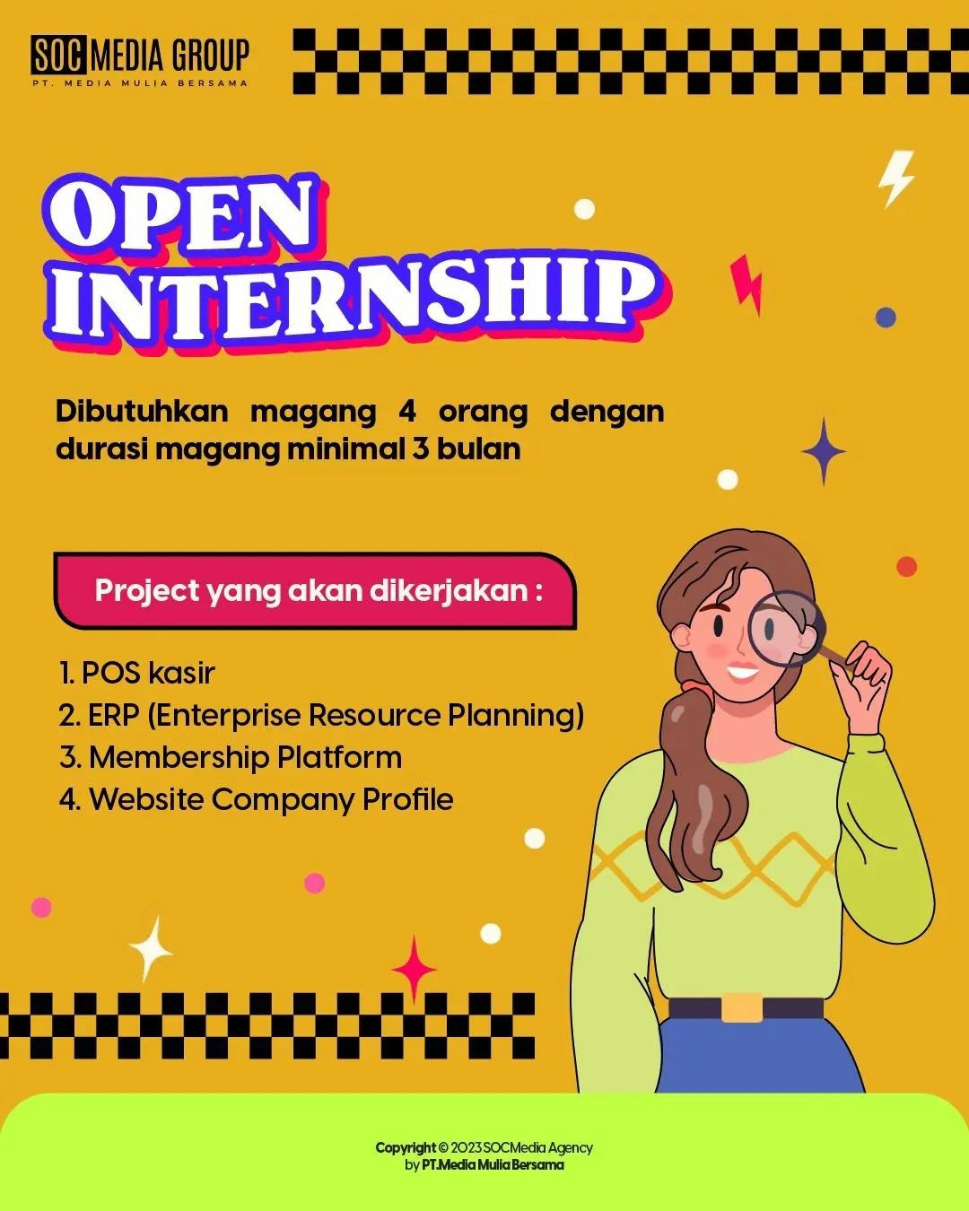 Lowongan Kerja Mei 2023 Team SOC Media Group di Solo - INFO LOKER SOLO