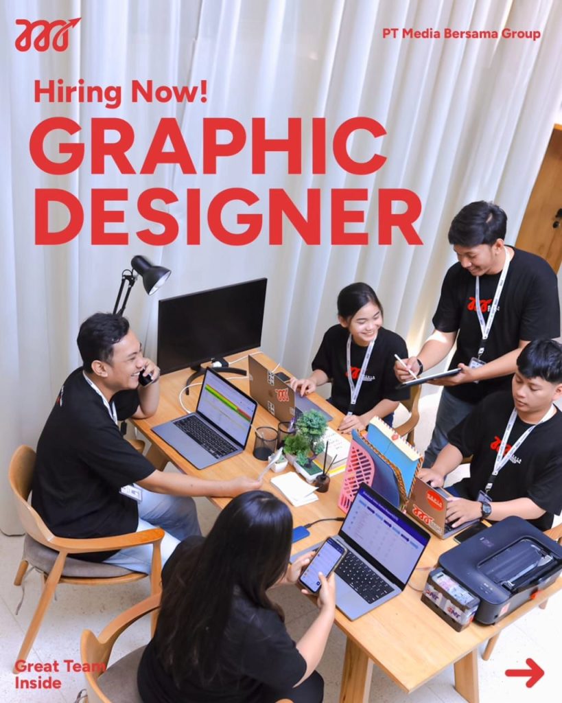 Lowongan Kerja September 2024 Graphic Designer PT Media Bersama Group ...